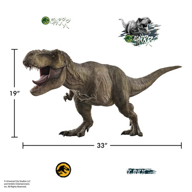 Jurassic Park T-Rex Interactive Wall Decal